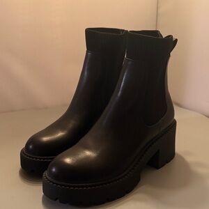 Madden Girl  black“ Hutch” boots. Size 9.5. New
